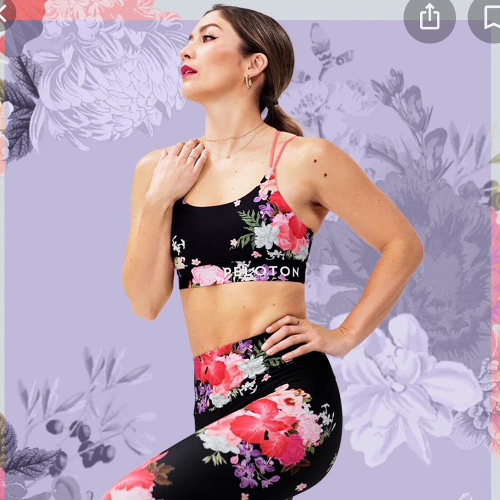 Peloton Speed Up Bra (black) Sz Large